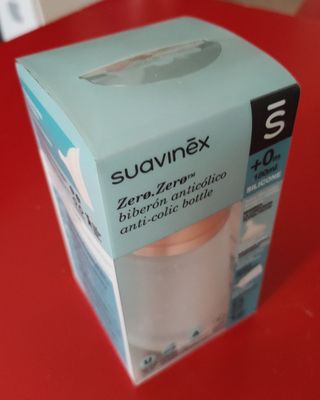 Suavinex Biberón Zero.Zero Anti-cólico