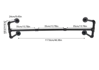 7 Percheros ( NO ENVÍOS) Medidas en las fotos