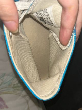 Converse azules altas