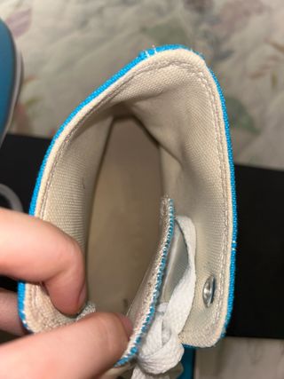 Converse azules altas