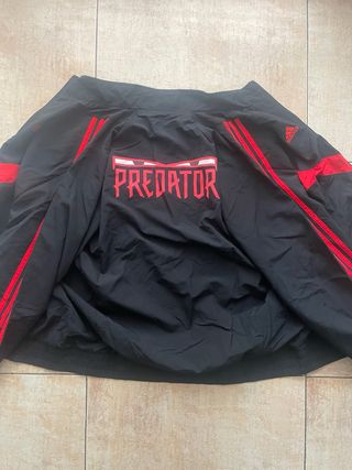 Chaqueta Adidas Predator Negra y roja