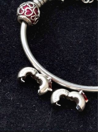 Pandora Charm Cuori e Clip Cuori