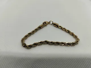 Pulsera Acero Inoxidable Chapado Oro 18k