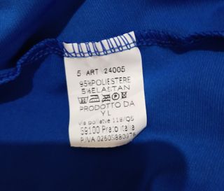 Vestido azul elegante talla única curvi