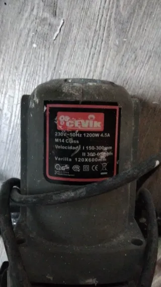 Batidora hormigón profesional