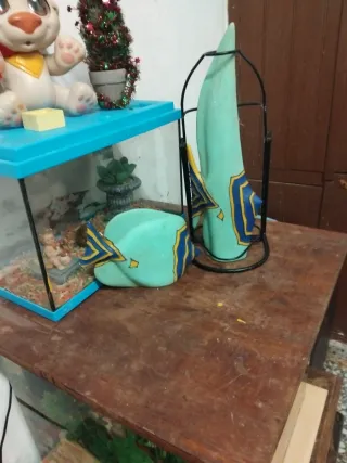 Figuras de peces decorativas