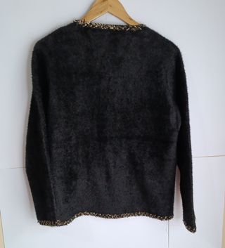 Elegante rebeca crema joya talla XL/XXL