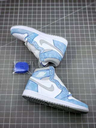 Zapatillas Nike Air Jordan 1 Azul Blanco