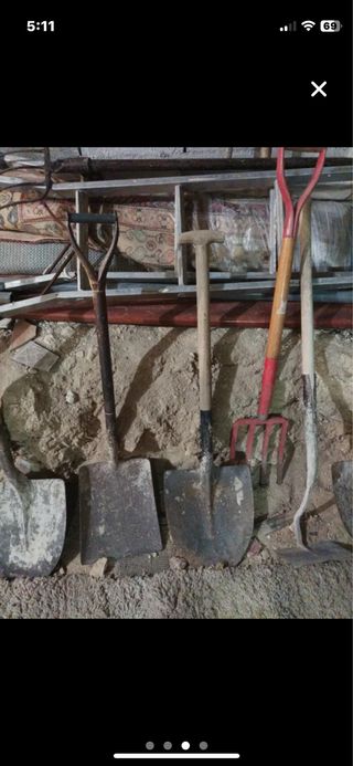 Pala de trabajo robusta