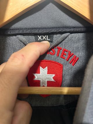 Chaqueta Wellensteyn gris acolchada