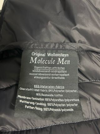 Chaqueta Wellensteyn gris acolchada