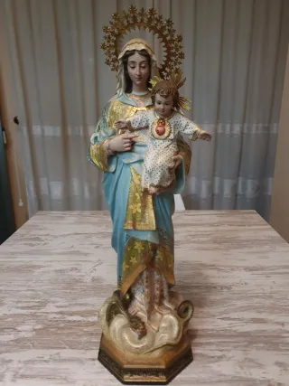 Virgen Sagrado Corazón Jesús