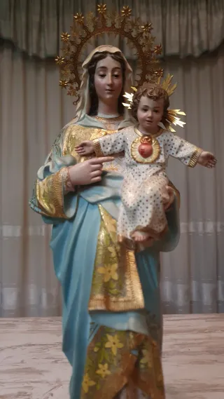 Virgen Sagrado Corazón Jesús