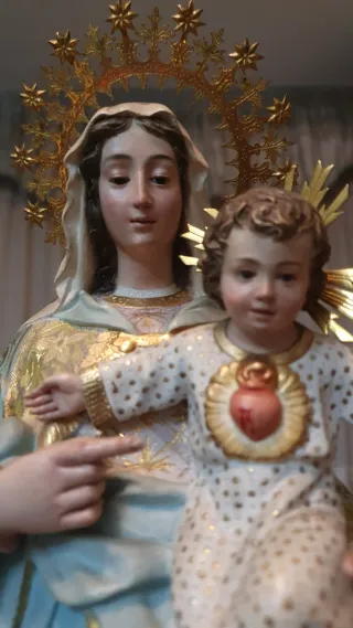 Virgen Sagrado Corazón Jesús