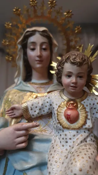 Virgen Sagrado Corazón Jesús