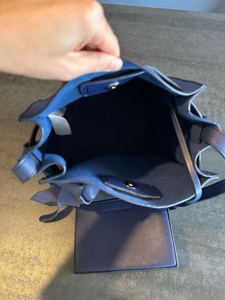 Bolso Adolfo Domínguez Azul