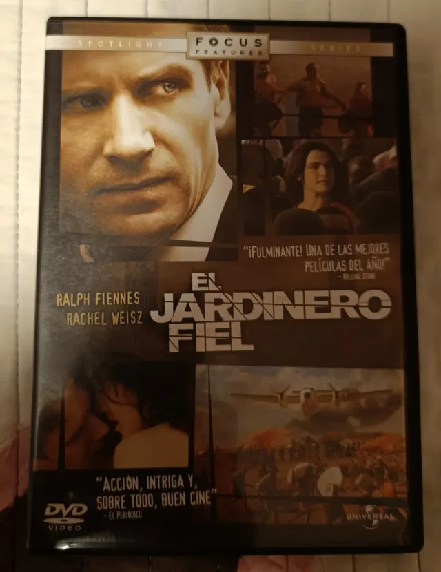 DVD El Jardinero Fiel (Drama/Thriller)