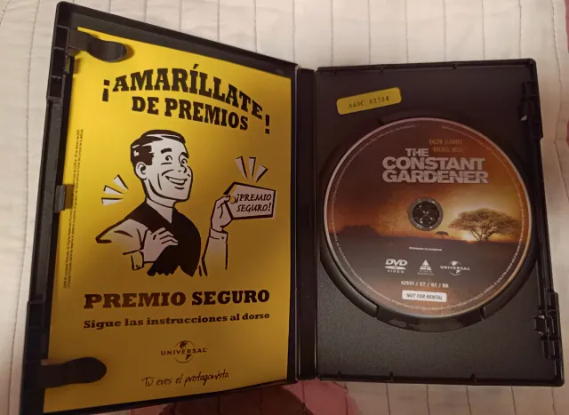 DVD El Jardinero Fiel (Drama/Thriller)