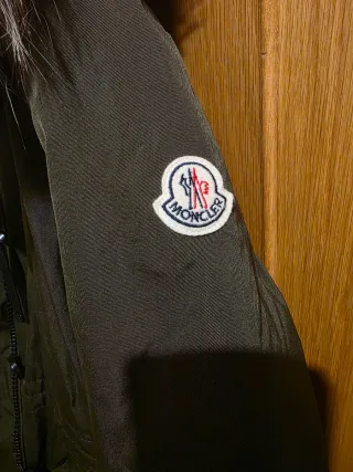 Chaqueta Moncler verde mujer