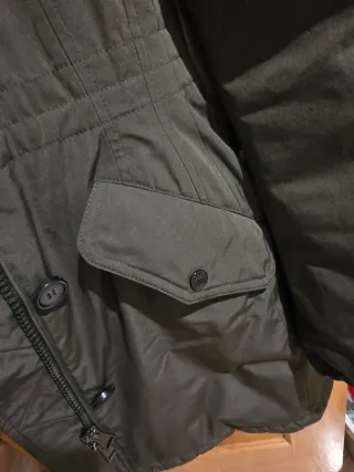Chaqueta Moncler verde mujer