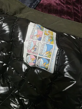 Chaqueta Moncler verde mujer