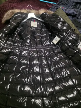 Chaqueta Moncler verde mujer