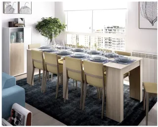 Mesa Consola Extensible Madera