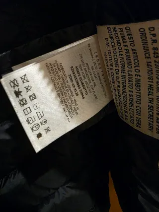 Chaqueta Moncler azul mujer