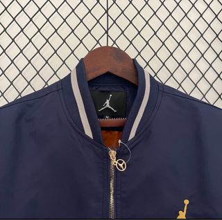Chaqueta Jordan Azul y Dorada Bomber