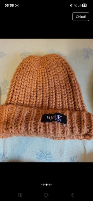 Lotto Set 6 Cappelli Berretti Donna Misto Lana