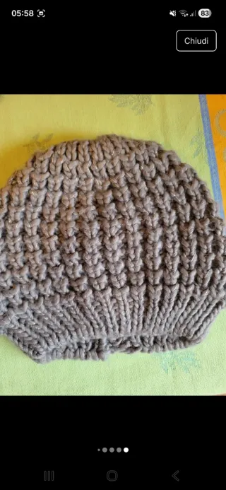 Lotto Set 6 Cappelli Berretti Donna Misto Lana