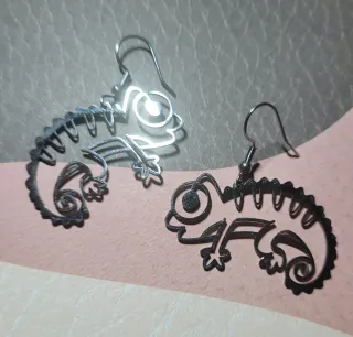 Pendientes de salamandra