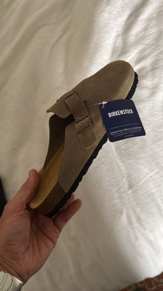 Zueco Birkenstock Marrón