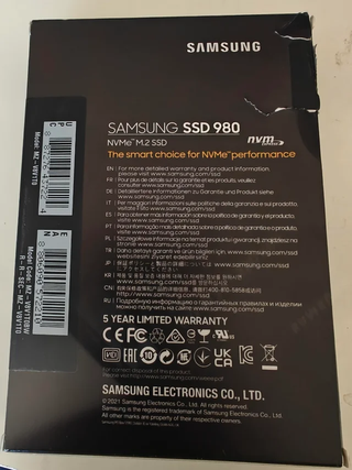 SSD Samsung 980 1TB NVME