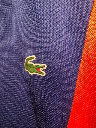 Chaqueta Lacoste Azul y Roja
