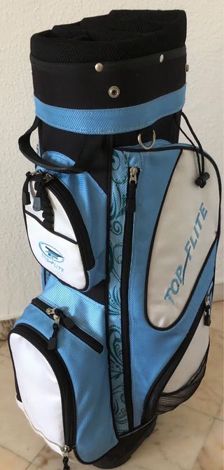 Bolsa de Golf Top Flite Azul y Blanca