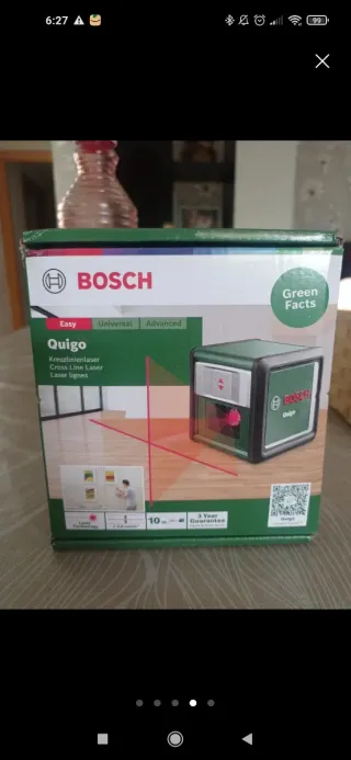 Bosch Quigo Nivel Láser Cruzado