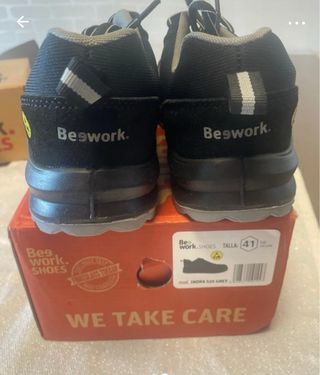 Zapatos de seguridad Beg work Talla 41