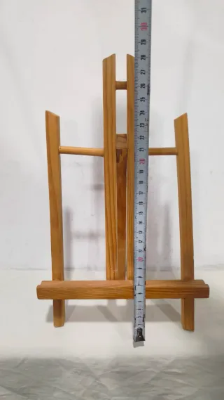 Caballete atril madera fotos retratos pinturas