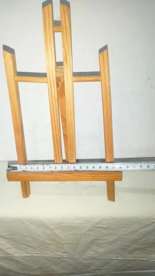 Caballete atril madera fotos retratos pinturas