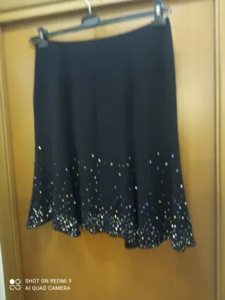 Gonna elegante in seta