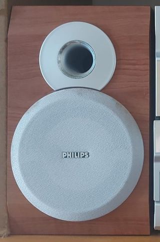 Casse Philips marroni e grigie