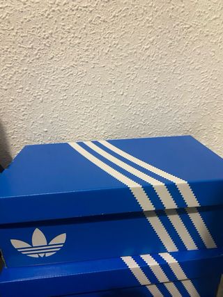 Zapatillas Adidas Handball Spezial Azul Marrón