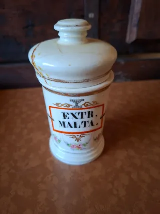 Bote Farmacia Antiguo EXTR. MALTA