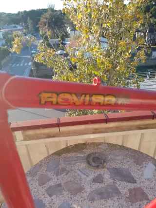 Cuadro Bicicleta Carretera Rojo