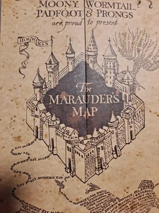 Mapa de los Merodeadores Noble Collection