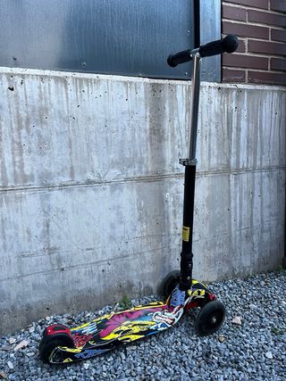 Patinete infantil 3 ruedas plegable