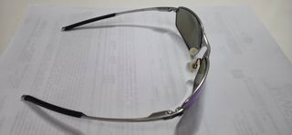 Gafas de Sol Azules y Plateadas