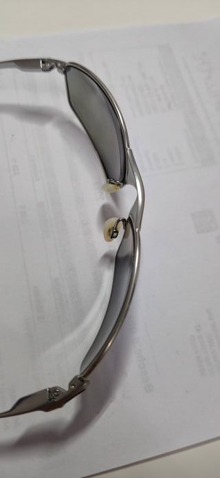 Gafas de Sol Azules y Plateadas