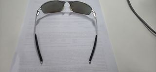 Gafas de Sol Azules y Plateadas